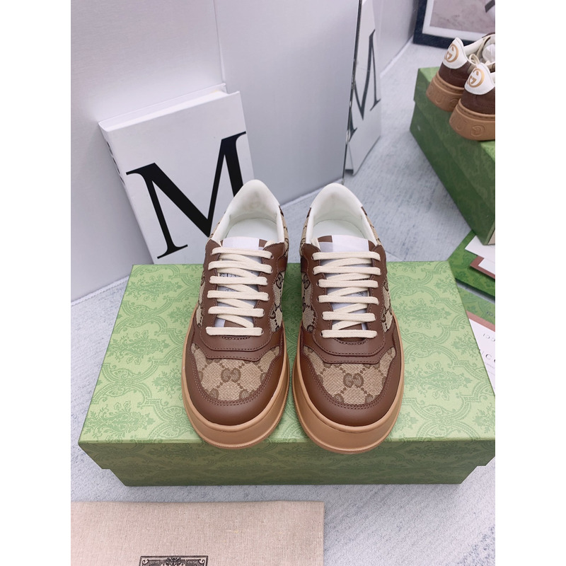 G*u*i chunky b sneaker brown