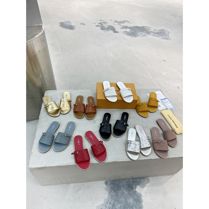l**is V*t*n flat mules cinnamon