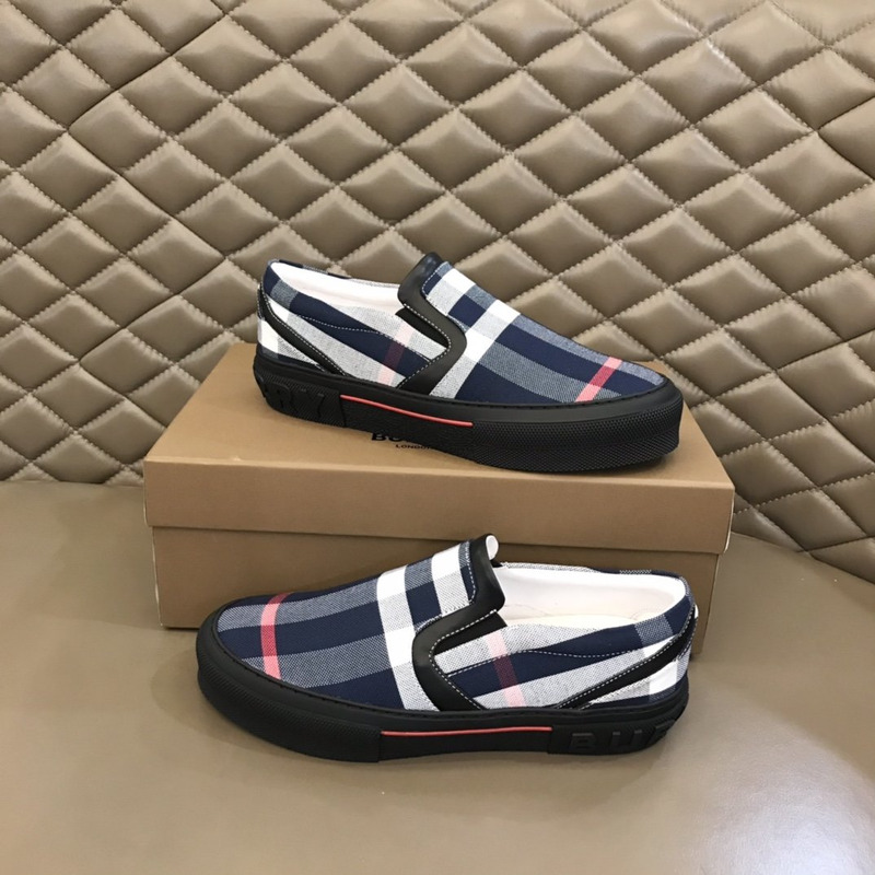 B**rry check cotton sneaker black