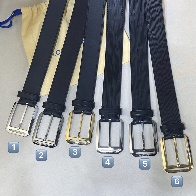 l**is V*t*n black leather gold metal