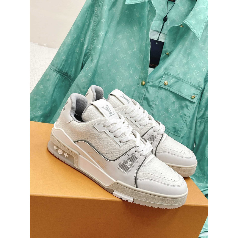 l**is v*t*n monoCh*0me trainers white