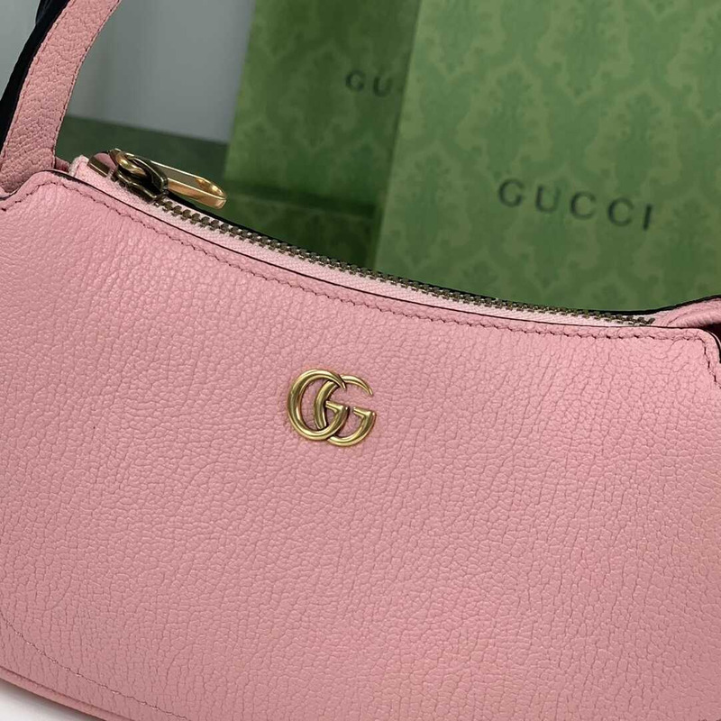 G*u*i gg marmont matelassé mini leather bag pink