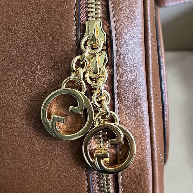 G*u*i blondie series handbag brown