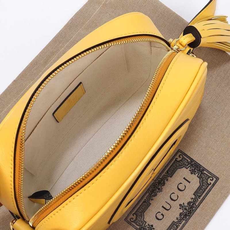 G*u*i blondie small shoulder bag yellow