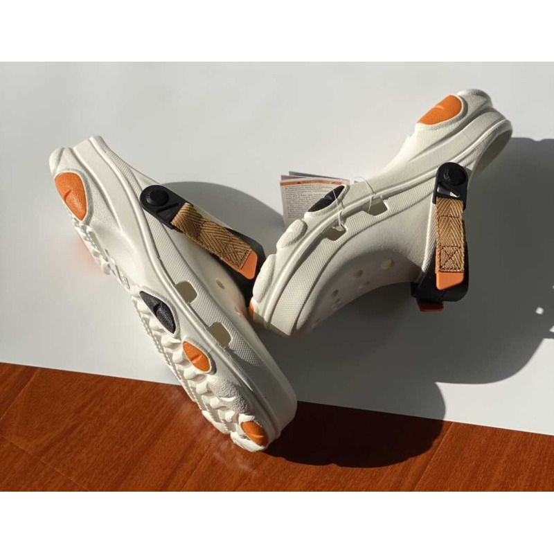 Cr*0*s classic all terrain sandals white