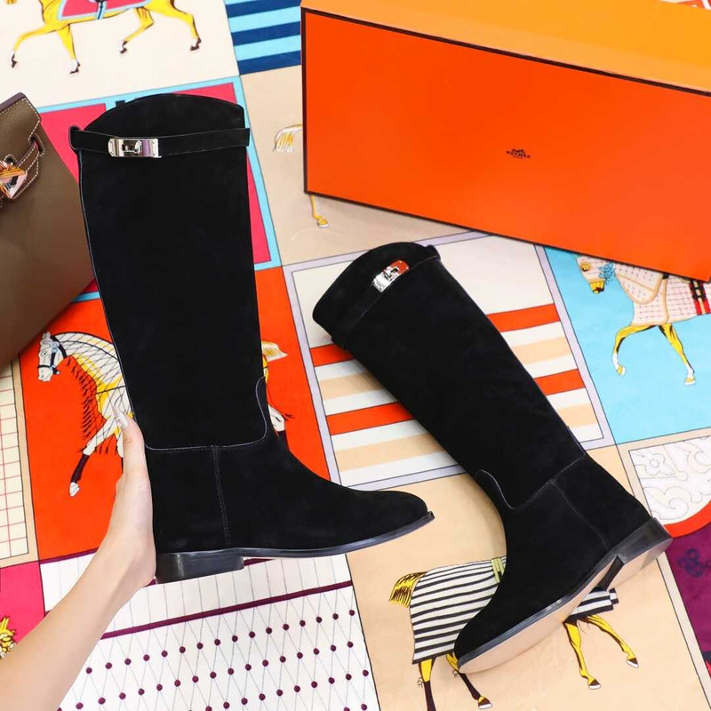 H**mes  faustine boot  black