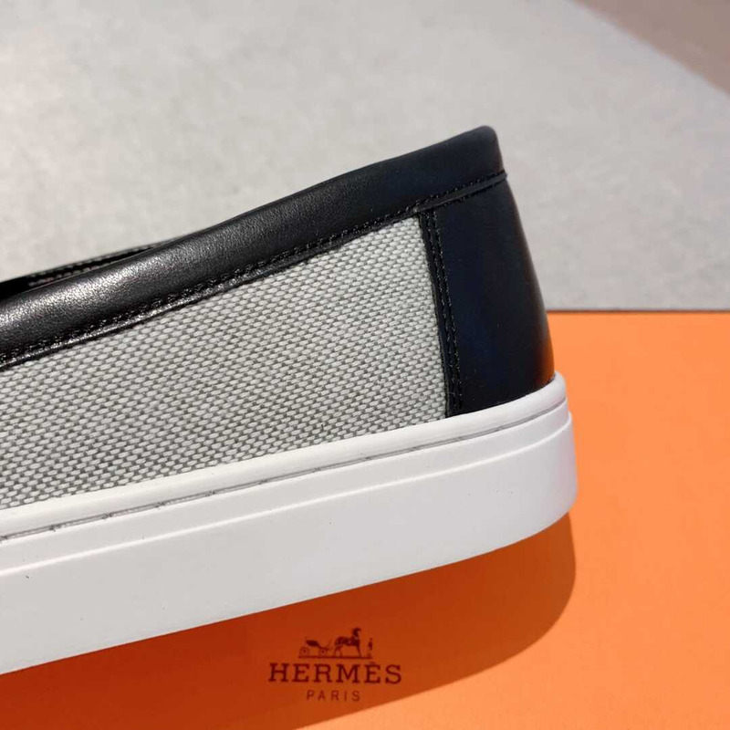 H**mes game easy sneakers grey