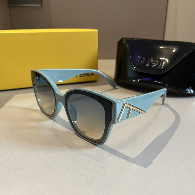 F**di first blue acetate sunglasses