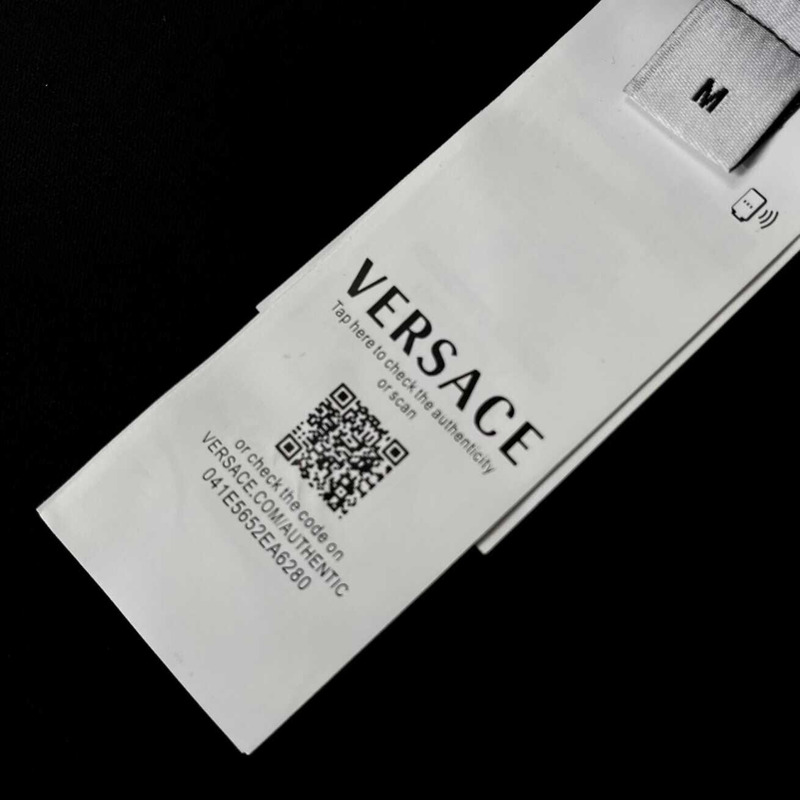 versace medusa F**e printed t-shirt black