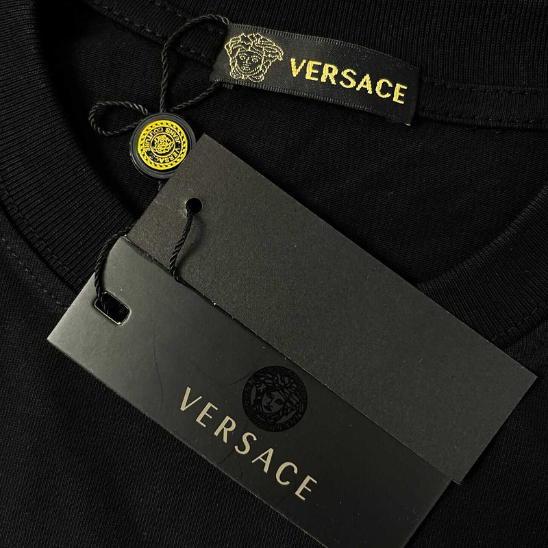 Versace Painted Medusa T-shirt Black