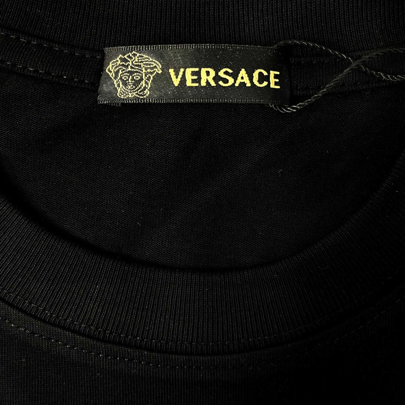 Versace Painted Medusa T-shirt Black