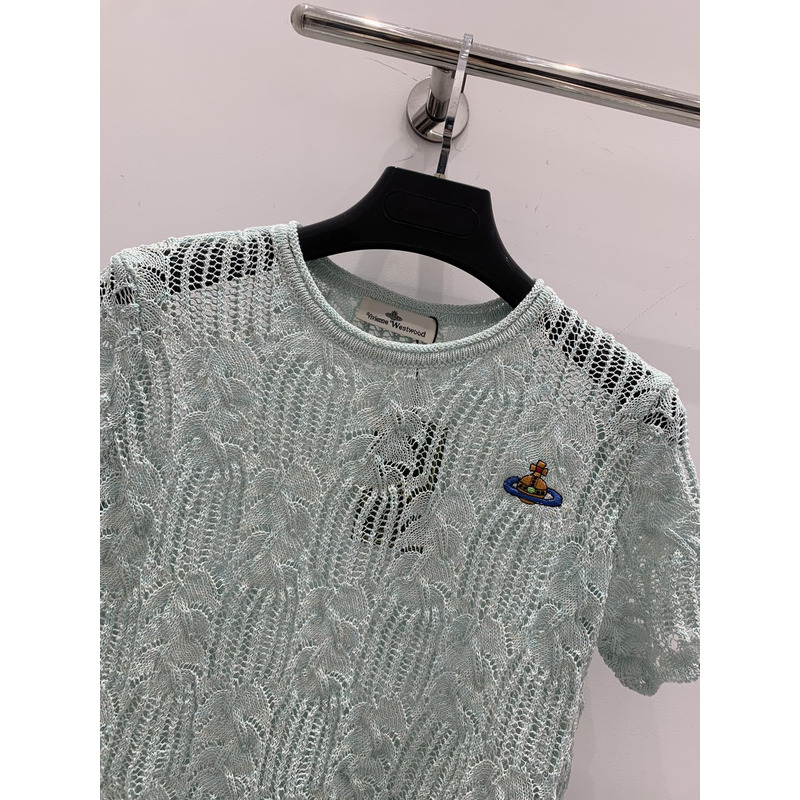 u1u1enne westwood knit top green