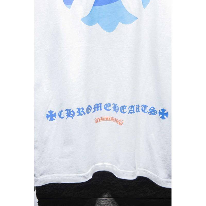 Ch*0me heart logo t-shirt cotton white