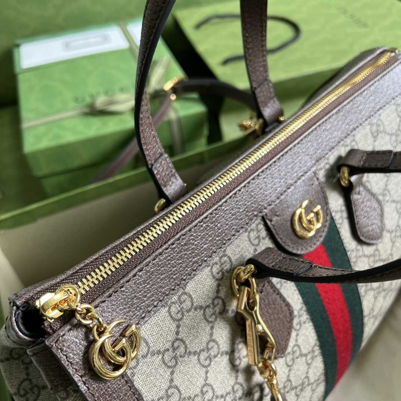 G*u*i ophidia tote bag brown
