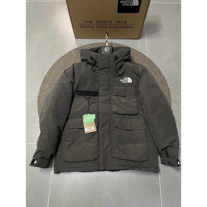 the n0*h F**e down jacket black