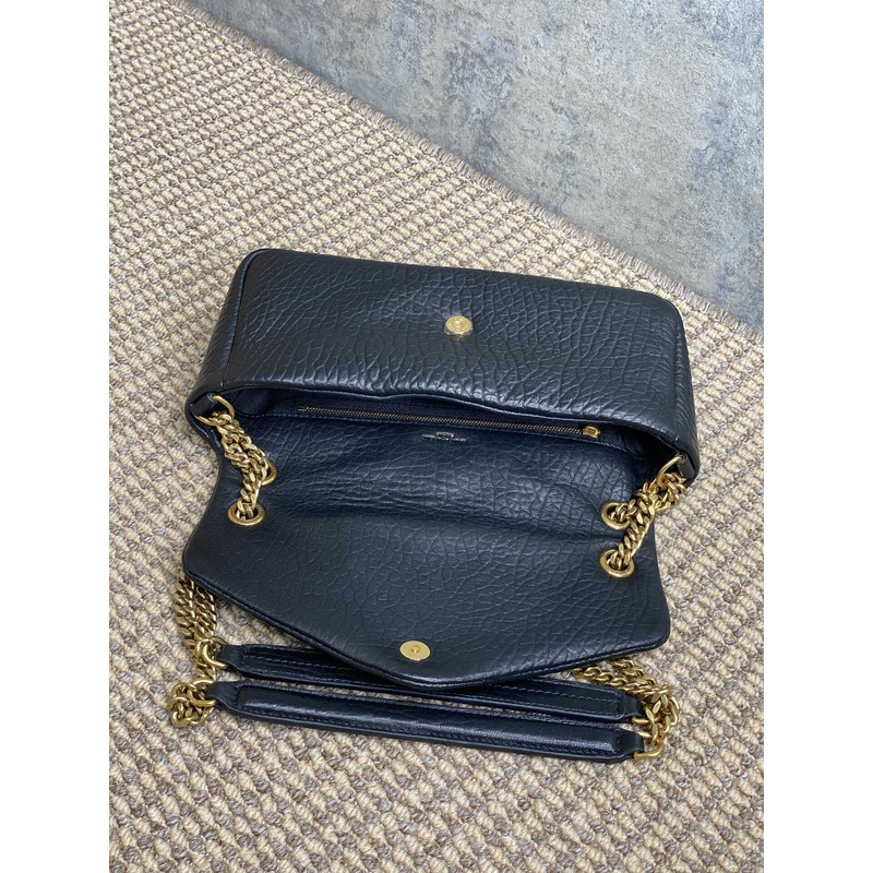 Saint Laurent Calypso Small Sheep Leather Handbag