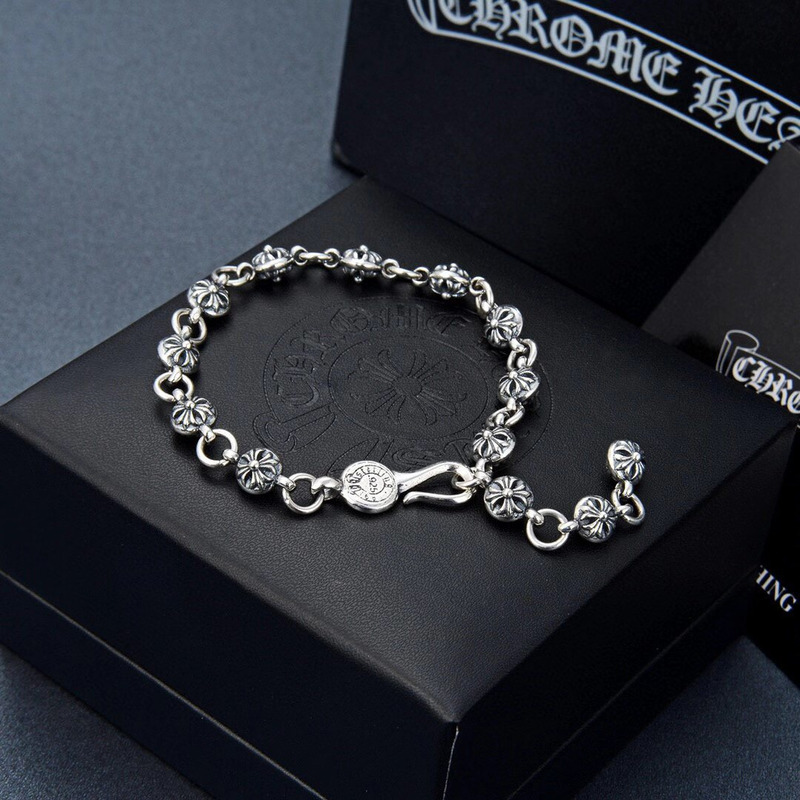 Ch*0me heart bracelets