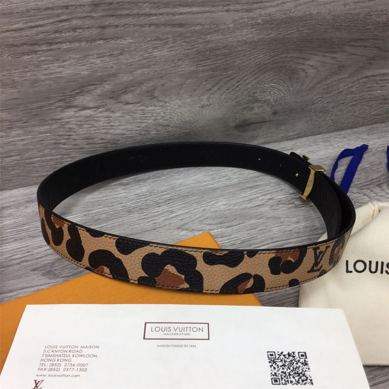 l**is V*t*n iconic 30mm reversible belt(lady)